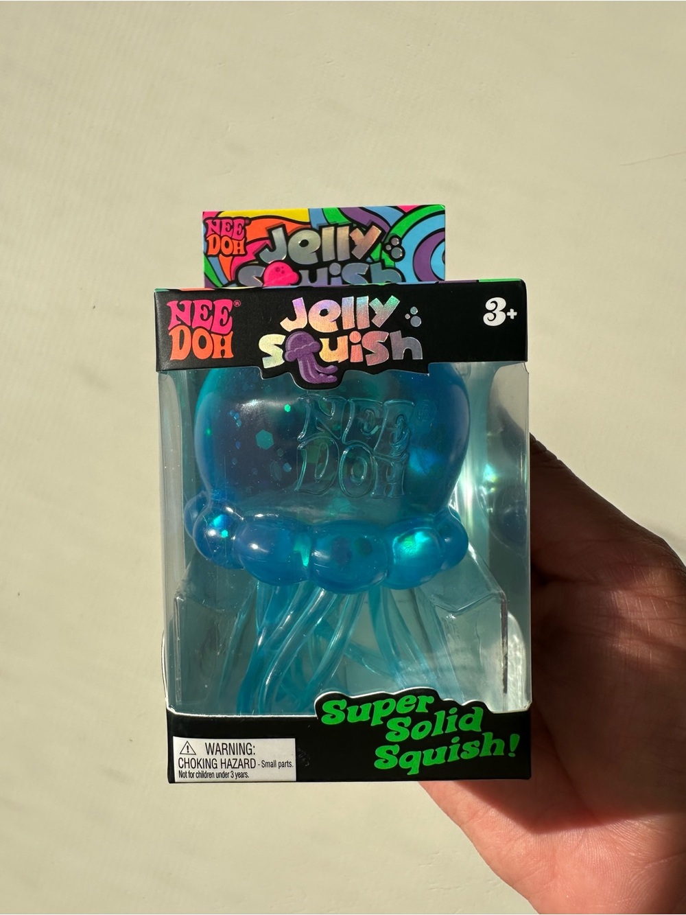 💙 NeeDoh Jelly Squish – Blue 💙